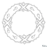 Garland Coloring Pages To Print